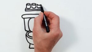 Рисуем и раскашиваем предметы гигиены! \\ Рисование для девочек! Давайте рисовать  вместе!