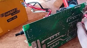 Ремонт сварочного аппарата Kaiser Weldin NBC-200