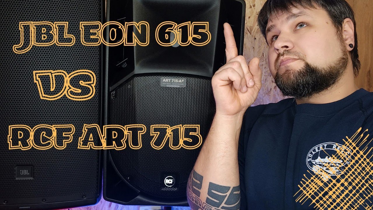 RCF Art 715 vs JBL eon 615