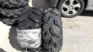 Стелс Гепард 650 Трофи 2017 I Stels Gepard 650 Trophy I Шины Болотная Ведьма Deestone 28"