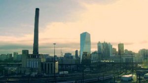 Как падала труба