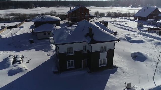 Строительство 2-этажного частного жилого дома в Метелево | ДомоКомплект в Тюмени
