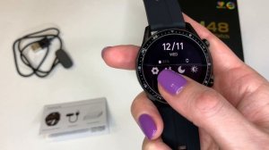 Обзор Смарт часов М48?AMOLED экран⌚️настройка на телефон