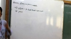 JPR L-51: Creating Multiple thread, Using isAlive() & join() methods.