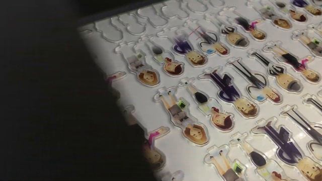 Печать фигурок на прозрачном пластике смотреть онлайн