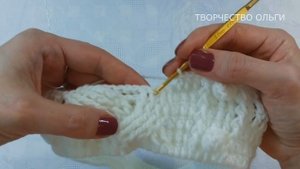 ВЯЖЕМ ВМЕСТЕ (порядово) СВИТЕР С КОСОЙ !