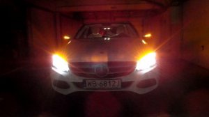 Mercedes C-Class 2014 2015 W205 ILS LED INTELLIGENT LIGHT SYSTEM LIGHTS TEST REVIEW part 1