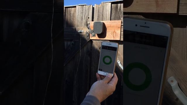 Adapter for August Smart Locks to lock and unlock your side entrance / yard gate with your phone