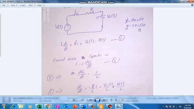 LEC 39-PART 1-STATE SPACE MODELING USING MATLAB Control System Engineering