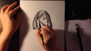 Anne Rice - Time-Lapse Pen & Ink Drawing