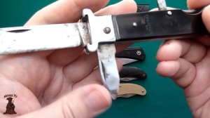Охотничьи складные ножи СССР различных заводов. Коллекция ножей РИ и СССР / USSR knife collection