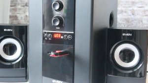Колонка SVEN MS 1821 демонстрация управления