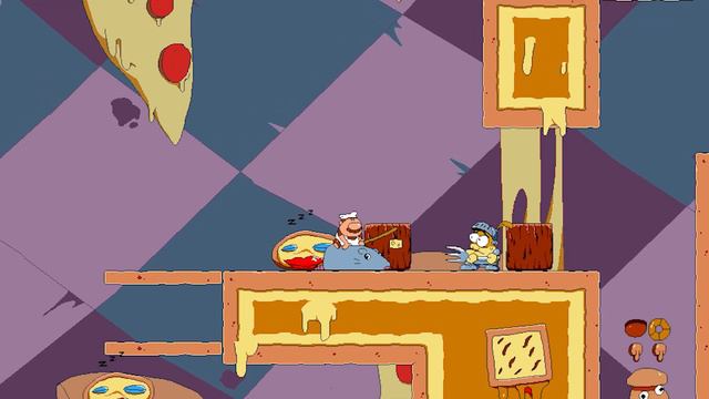 Pizza Tower и с чем ее едят. смотреть онлайн