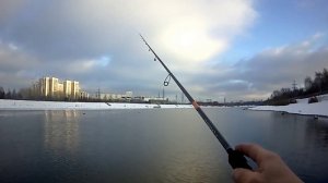 Рыбалка Москва Река. Зимний спиннинг. Ловля судаков. Радости нет предела. Narval Argument.