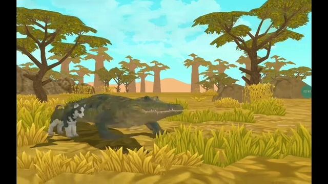 симулятор зверей, игра за крокодила смотреть онлайн