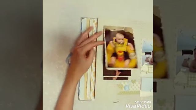 Обзор скрап альбома для малыша  от рождения до года смотреть онлайн