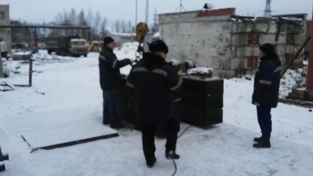 Подготовка поосных подкладных весов производства ФИЗТЕХ