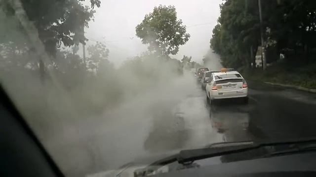 Горячая вода, ремонт, Владивосток, туман