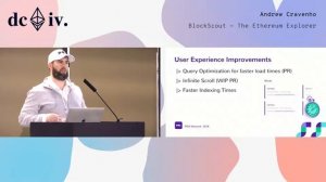 BlockScout - The Ethereum Explorer by Andrew Cravenho (Devcon4)