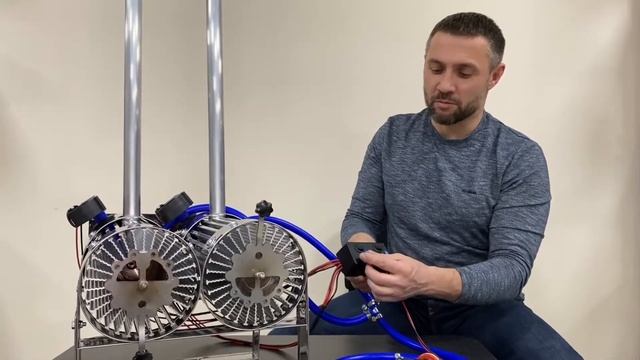 СДВОЕННЫЙ ГОРИЗОНТАЛЬНЫЙ ОТОПИТЕЛЬ БЕЗ УГАРНОГО ГАЗА смотреть онлайн