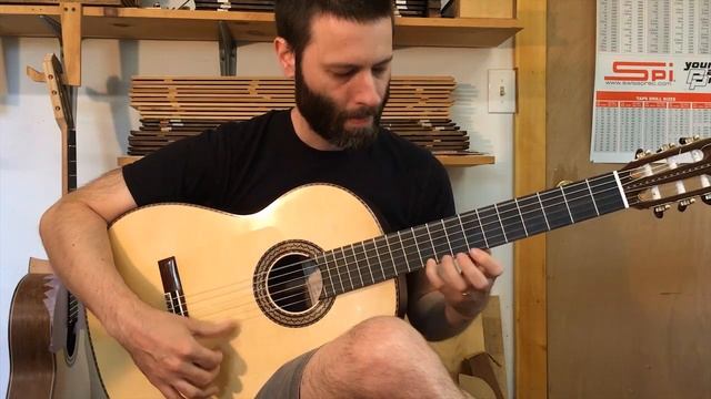 Guitar #129 | Spruce/Indian Rosewood flamenco | Granaínas смотреть онлайн