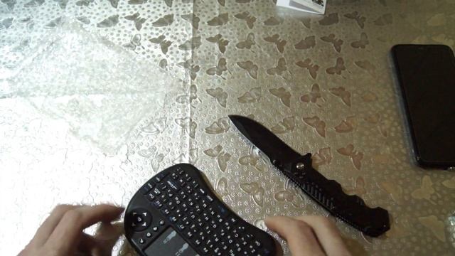 Беспроводная мини-клавиатура с AliExpress!!!РАСПАКОВКА смотреть онлайн