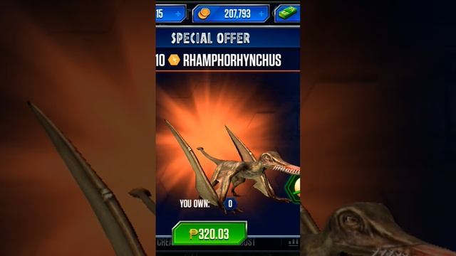 [Jurassic world The Game Rhamphorhynchus]