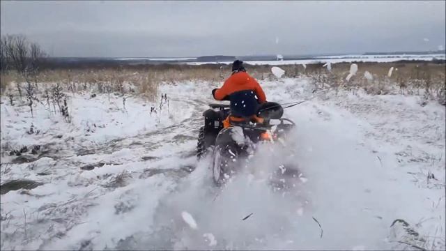 Катание на квадроцикле CF Moto X5 | HucMan 2D смотреть онлайн