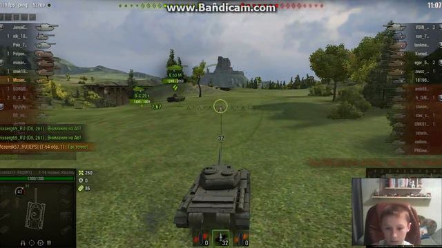 world of tanks т-54 образец 1 !!!смотреть всем!!! смотреть онлайн