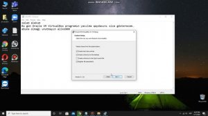 Oracle VM VirtualBox programın yazılma  qaydası