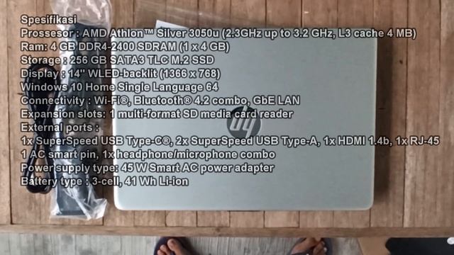 UNBOXING LAPTOP HP 14S-DK1002AU/DK1001AU смотреть онлайн