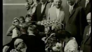 Встреча второго космонавта Германа Титова в Москве, 1961 год