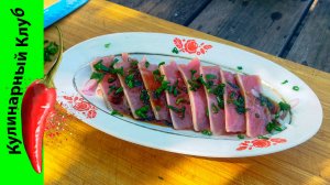 ★ Татаки из тунца.Tuna tataki.🐟