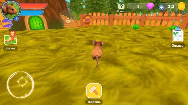 СИМУЛЯТОР МЫШИ #1 Знакомство с мышкой. Mouse Simulator - Wild Life Sim