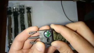 Тактический паракордовый браслет 5 в 1 (браслет из паракорда) paracord bracelet