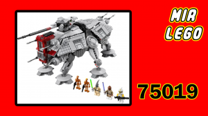 Скоростная Сборка И Обзор LEGO Star Wars 75019 AT-TE