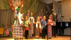 Конкурс фольклорных ансамблей 2013 "Подмосковный хоровод". Детский фольклорный ансамбль "Затея"