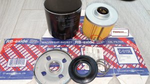 Распил масляного фильтра RB-EXIDE C-015E