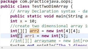 How to Create Two Dimensional Array in Java | 2 Dim Array - Part 2 | Java Basics 71 | Java in Telug