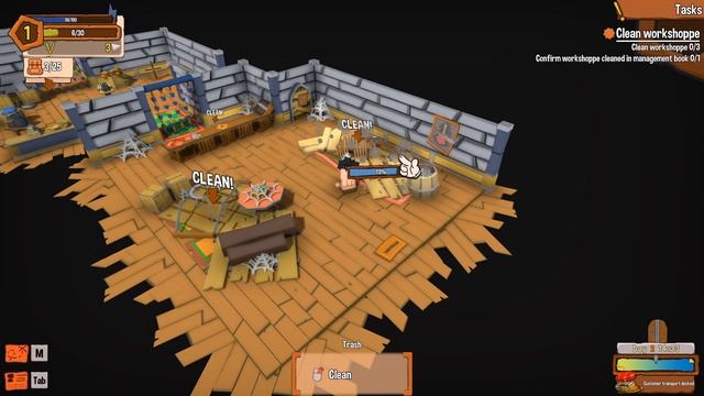 Craftlands Workshoppe - Ep.1 | First Look at this Crafting Shop keep Indie Game смотреть онлайн