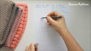 Как рассчитать количество петель для шапки. Очень простой способ.