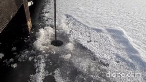 Сверлим лед 22 ноября 2020. Проверим толщину льда. Можно ли выходить на лед.