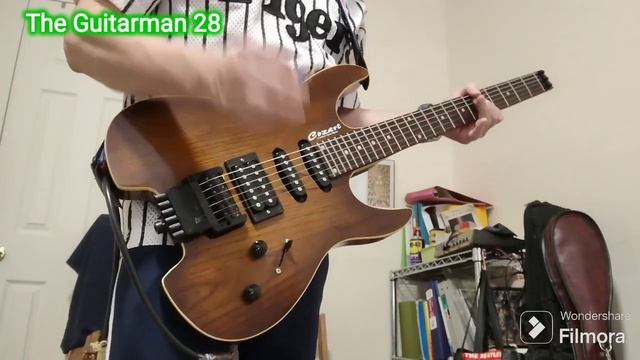 Cozart Custom Handmade Guitar Sound Demo Distortion Headless Guitar смотреть онлайн