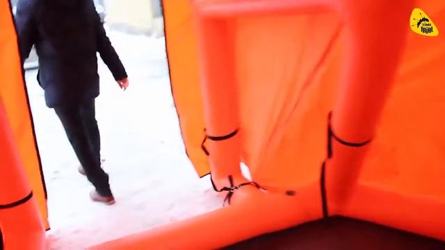 Надувная #туристическая палатка «Вигвам»