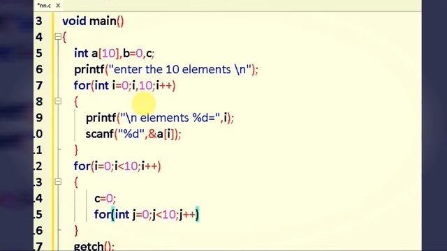 count total number of duplicate elements in an array in c by easyprogram