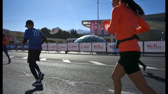Алматы марафон-2021, фоторепортаж болельщика