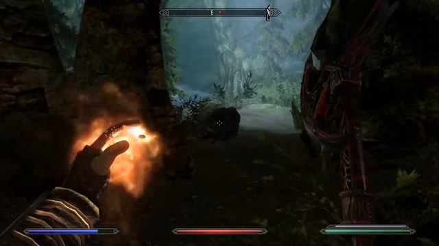 The Elder Scrolls V: Skyrim "Glitch Moss Mother Cavern" смотреть онлайн