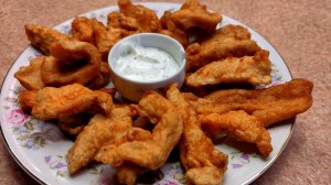 Жареная курочка в хрустящей панировке с паприкой