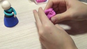 DIY: Anna Frozen/Анна Холодное сердце/Fimo kids