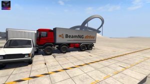 BeamNG drive - 8x8 HEAVY TRUCK Crashes & Accidents